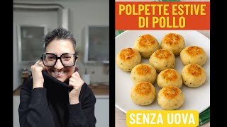 🧆 Polpette di pollo senza uova – versione estiva
