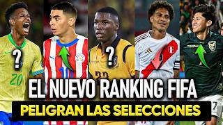 Así quedó el Nuevo Ranking FIFA ¿Cómo se ubicarían en el Mundial 2026?