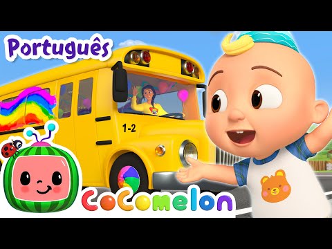 Rodas Do Ônibus de Aniversário do JJ | CoComelon | Músicas Infantis e Desenhos Animados em Português