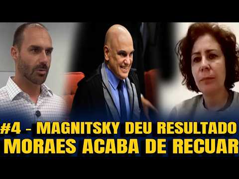 #4 TRUMP PEGOU MORAES DE CHEIO E MAGNITSKY FOI APLICADA AGORA E ACABA DE CAIR SISTEMA LIGADO AO ESCR