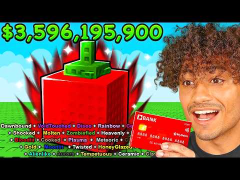 Spending $9,482,735 For The GRAND TOMATO In Grow A Garden..