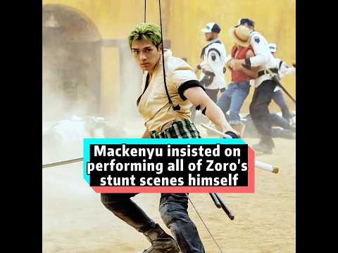 Mackenyu insisted on performing all of Roronoa Zoro’s stunt scenes himself.#usa#foryou#fyp#onepiec