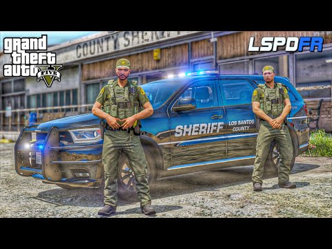 GTA5 Tamil Playing As A Sheriff Police Officer In GTA 5 | Tamil Gameplay |