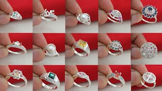 2025 की चांदी अंगुठी की बहुत ही नया डिजाइन New Silver Ladies Special Ring Designs With Price