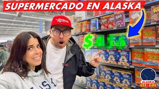 🤑 ASÍ ES UN SUPERMERCADO EN ALASKA 👀🇺🇸