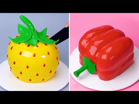 Fantastic Fondant Fruit Cake Decorating Recipes | Coolest Chocolate Cake Decoration Ideas