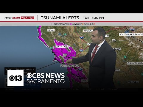 YouTube video thumbnail: California Under Tsunami Watch After Powerful Earthquake Near Russia