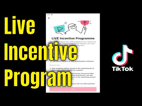 TikTok Live Incentive Program - How To Sign Up [Guide]