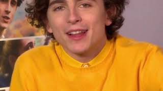 (Short but cute)Happy Valentine’s Day from Timothée Chalamet
