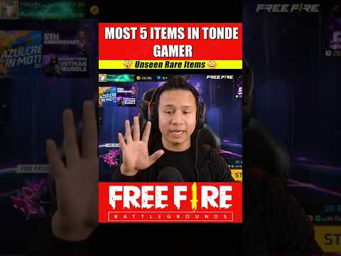 Tonde gamer 5 most rear Items || Impossible🎯 ||🔥🤯 #tondegamer #shorts #short #today #viral