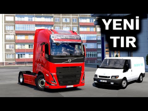 TRANSİTLE YENİ TIR ALMAYA GİTTİM ! YENİ VOLVO GELDİ ETS 2 MOD Logitech G29