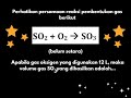 Reactions Involving SO2 and O2