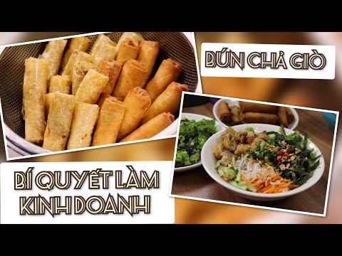 Bún Chả Giò- Cách phối Hợp 2 Loại Bánh Tráng Giúp Chả Giò Giòn lâu Và Ngon Hơn.