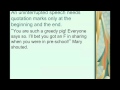 Punctuating Dialogue Made Easy