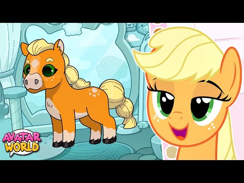 CRIANDO CAVALINHOS PARA AS MANE SIX no AVATAR WORLD #LuliRarity