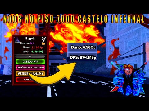 FAÇA ISSO PARA CHEGA NO PISO 70 DO CASTELO INFERNAL NO ARISE CROSSOVER (SOLO LEVELING) ROBLOX