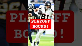 THE TEXANS ARE IN THE PLAYOFFS!!!! Win Over The Charges Clinches Playoff Berth #texans