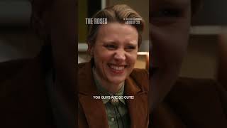 Almost paradise... Benedict Cumberbatch and Olivia Colman star in #TheRoses.