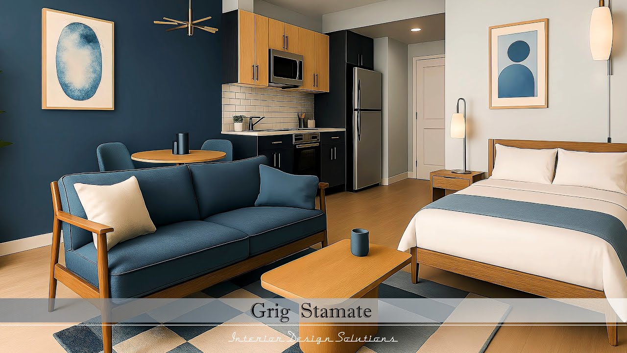 Small Space MAGIC: 50 Amazing Studio Apartment Design Ideas #7