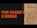 Understanding Poor Richard's Almanac