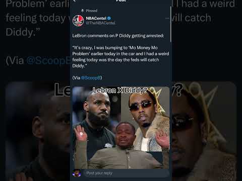 Lebron is Diddy? #nba