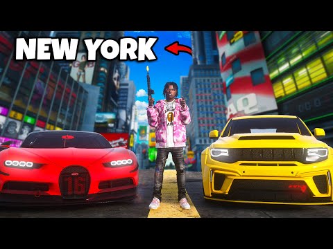 Taking a trip to NEW YORK in GTA 5 RP..