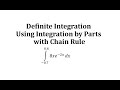 Integration Techniques and Applications
