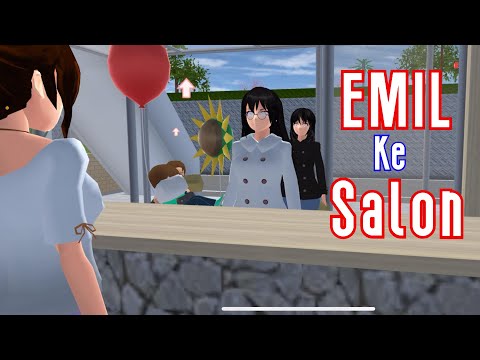 Emil & Eko Rusuh Di Salon, Drama Andai Tidak Punya Adek Series | Sakura School Simulator Lucu