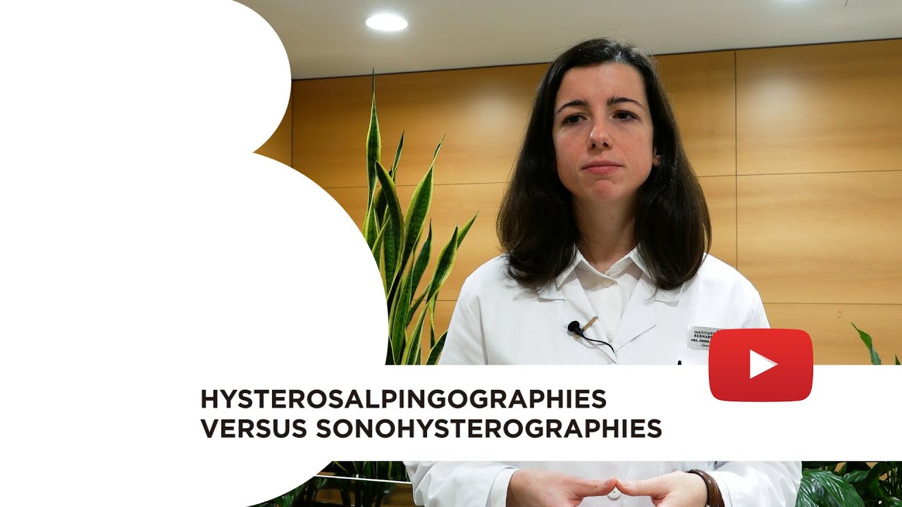 Hysterosalpingographies vs sonohysterographies