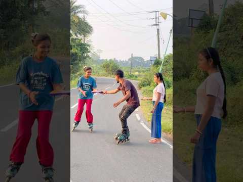 😂😤 #skating #road #cute #girl #funny #reaction #youtubeshorts #viralshorts #shortsvideo #shorts