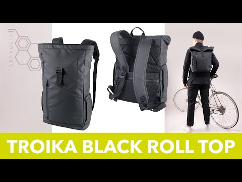 Рюкзак Troika Business Roll Top для ноутбука 16 дюймов