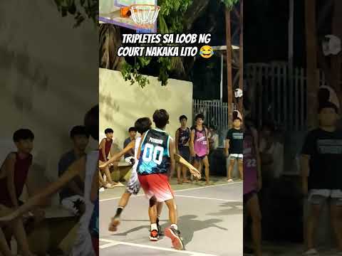 Nakakalito Triplets Sa Loob Ng court haha!