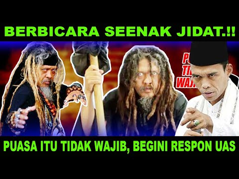 GEMPAR..!! DUKUN MBAH GIMBAL TANTANG SEMUA PARA ULAMA..!! BEGINI RESPON UAS.!!