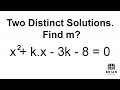 Quadratic Equations and Discriminants