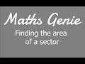 Area and Sector Calculations