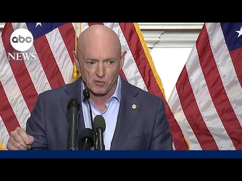 YouTube video thumbnail: Sen. Mark Kelly Calls out 'Bullying' by President Trump