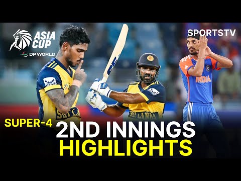 2nd Innings Highlights | India vs Sri Lanka | Match 18 | DP World Asia Cup 2025 | ZF1U