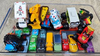 Lightning Mcqueen Toys : McQueen, Jackson Storm, Cruz Ramirez, Tow Mater, Doc Hudson, Mack, Arvy