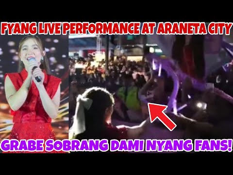 FYANG LIVE PERFORMANCE AT ARANETA CITY!