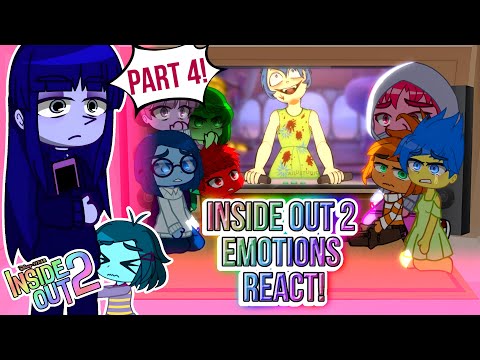 ✨ | Inside Out 2 Emotions React To... 😱😰 | Inside Out 2 | Gacha