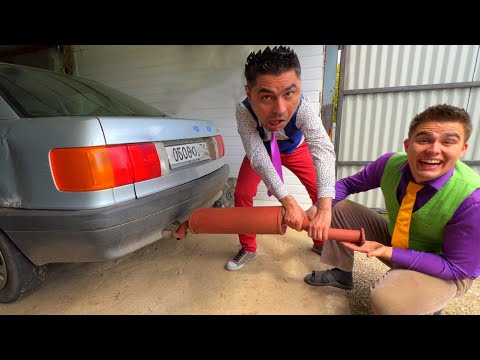 Mr. Joker Stole Car Keys VS Mr. Joe on Audi Kids Video