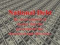Understanding National Debt and Government Borrowing
