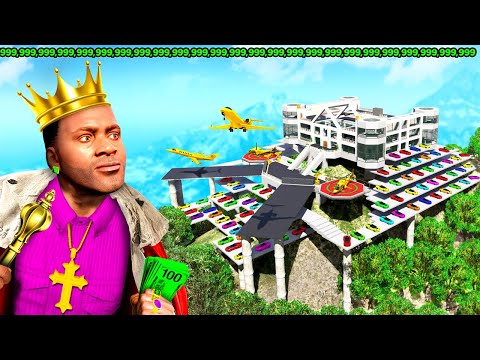 Franklin's KINGILLIONAIRE HOUSE Upgrade in GTA 5!