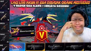 KAGET BANGET PAS LAGI LIVE AKUN GUA DIBAJAK ORANG MISTERIUS! VBADGE GUA JUGA HILANG TIBA TIBA! 😱