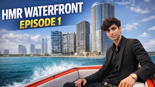 HMR Waterfront Episode 1 | Skyline Views & Construction Side | Saima Marina, AA Waterfront, H1 Tower