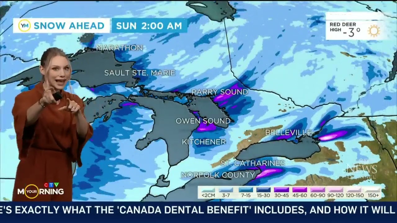 Forecast: How will Huge Snowstorm Impact Canada?