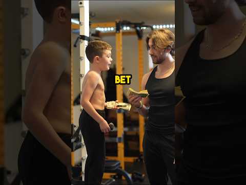 Lil bro Took the FULL STACK OF MONEY?? #gym #shorts #viral #gymlife