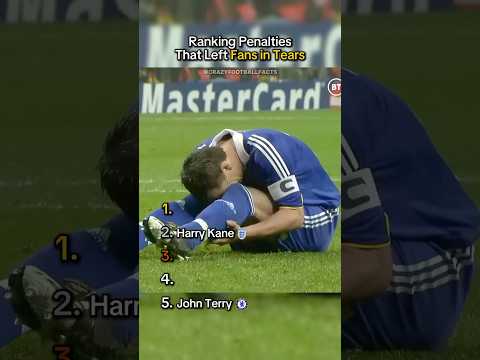 Ranking Penalties That Left Fans in Tears ๐๐ฑ