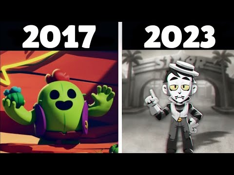 🔥ВСЕ МУЛЬТИКИ БРАВЛ СТАРС 2017 - 2023!