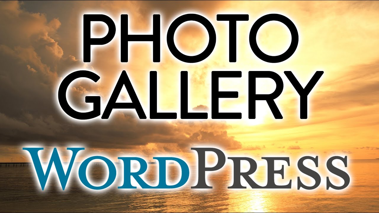 How To Make A Photo Gallery In Wordpress 3 - Tyler Moore